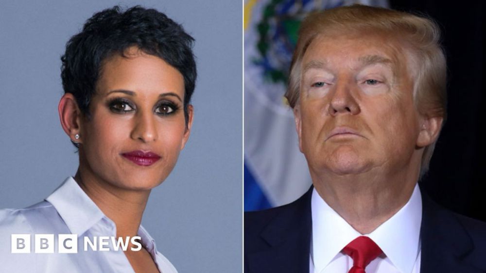 Naga Munchetty 'breached BBC rules' with Trump comments - BBC News