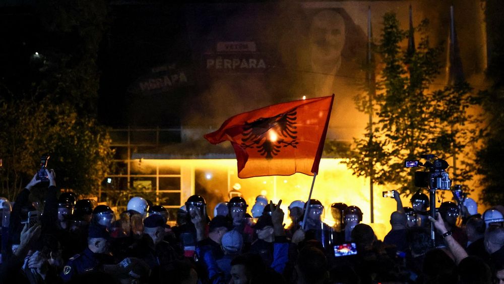 Schwere Ausschreitungen in Albanien