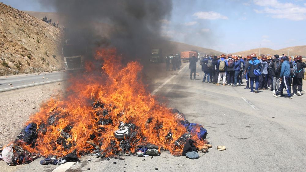 Gewalt bei Protesten in Bolivien