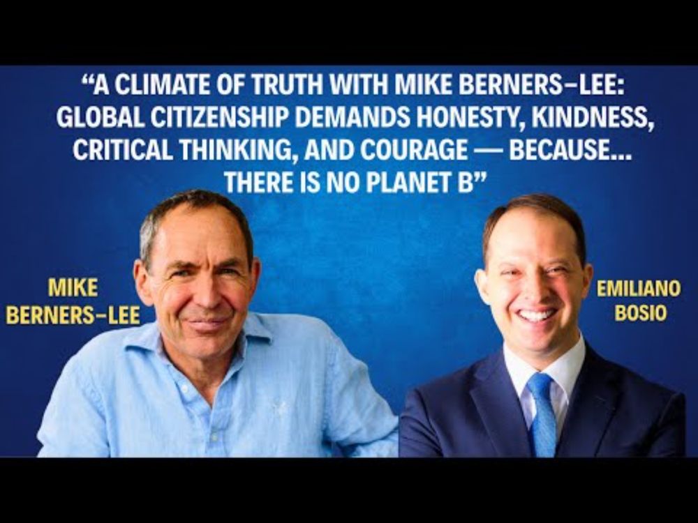 Mike Berners-Lee | Global Citizenship Education Interview Series with Emiliano Bosio