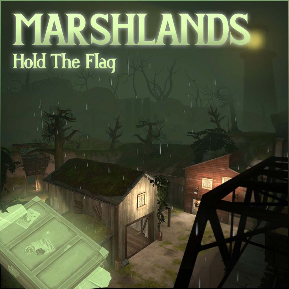 Image of a community made map from Team Fortress 2.