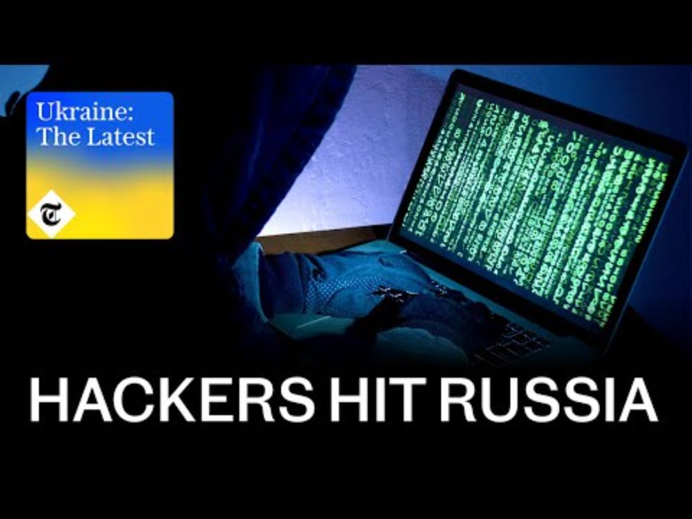 Ukrainian hackers 'wipe databases' in major cyberattack | Ukraine: The Latest