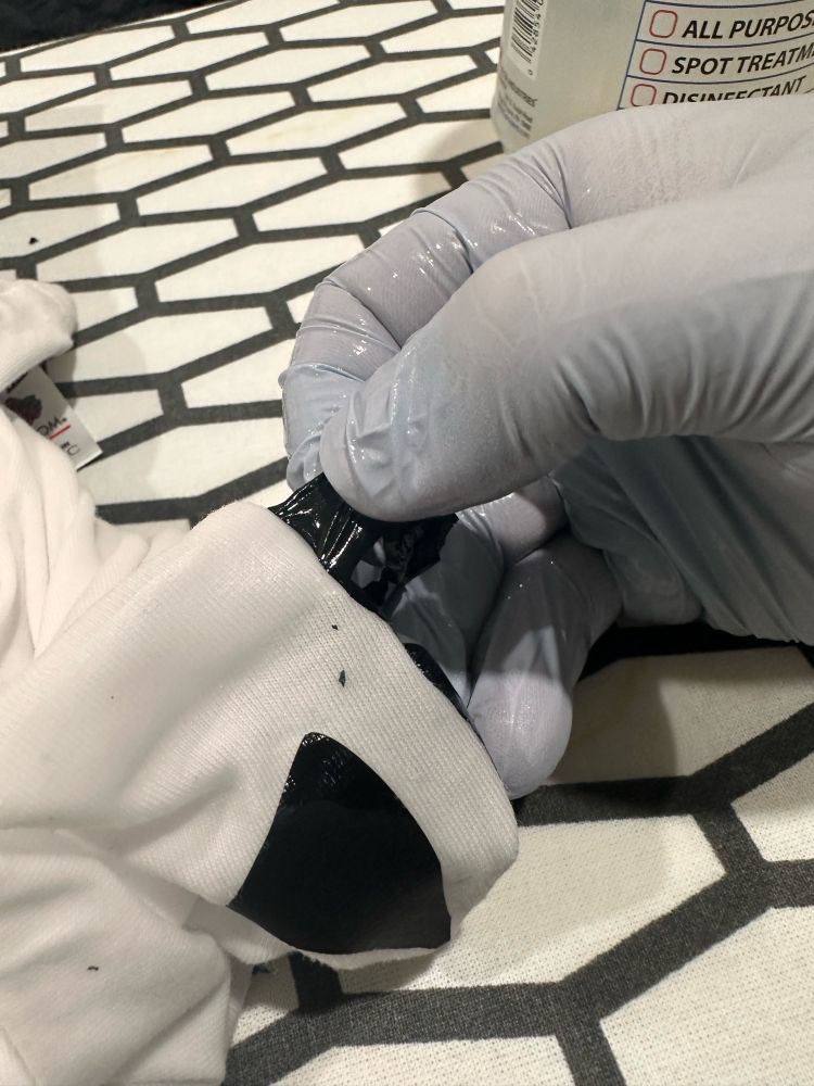 Pealing heat transfer vinyl