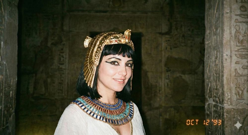 Similar AI Generated "Photograph" of Cleopatra, falsely dated Oct 12 1993