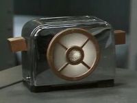 talkie toaster from red dwarf. its a toaster that talks
