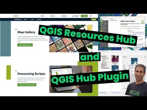 The QGIS Resources Hub and QGIS Hub Plugin