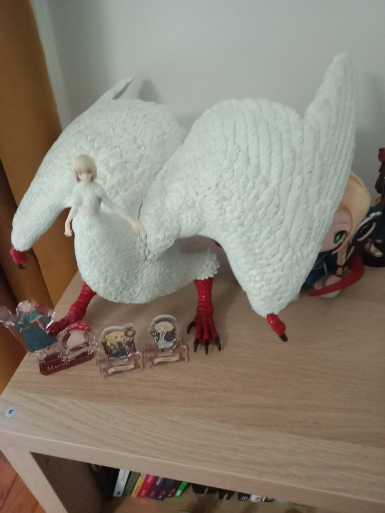 Huge falin dragon figure