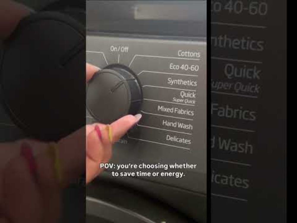 The drama is REAL when you’re standing in front of the washing machine.  #Adulting #EonNext