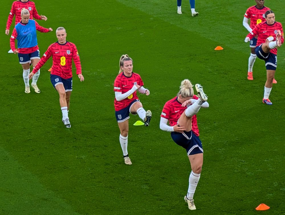 Millie Bright showing off 