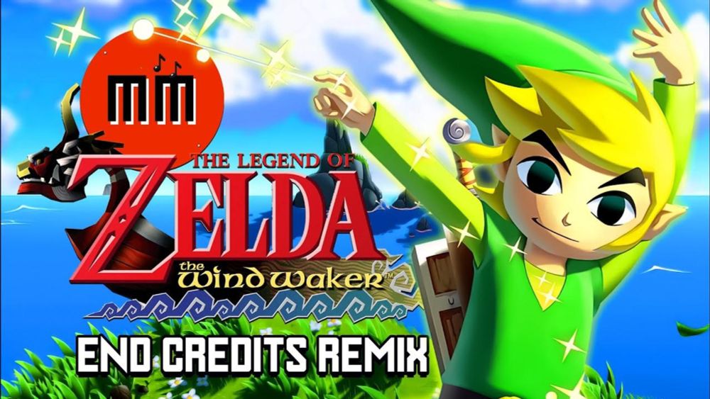 Zelda Wind Waker Staff Credits - Remix by Midi Music