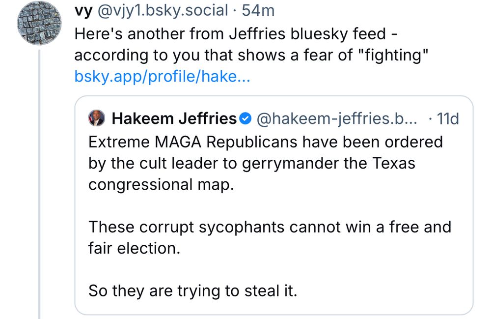 vy @vjy1.bsky.social • 54m Here's another from Jeffries bluesky feed - according to you that shows a fear of 