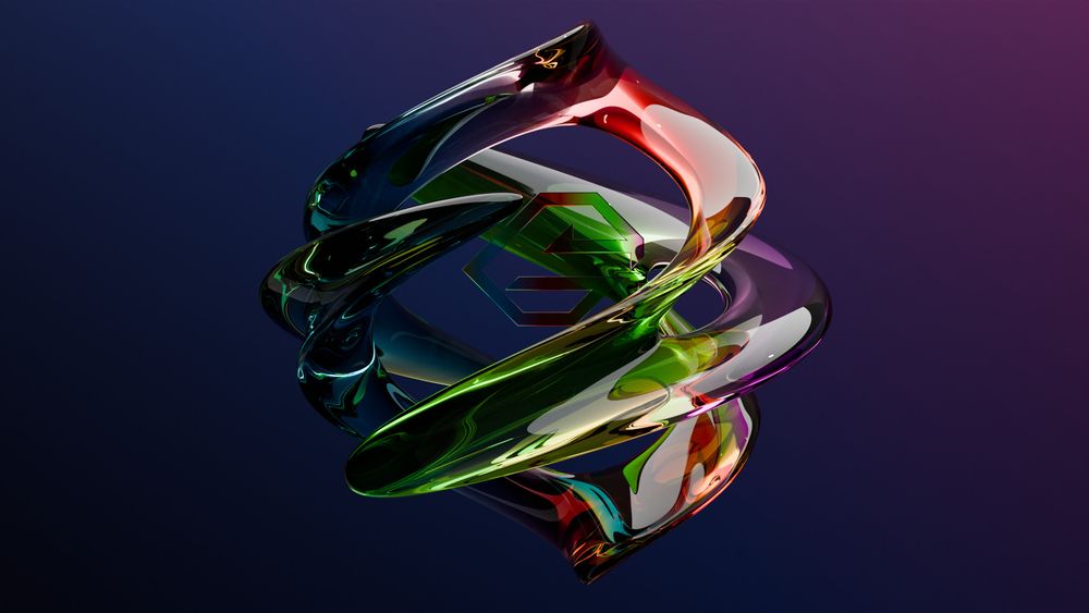 Colorful Garuda Linux Wallpaper by SGS.