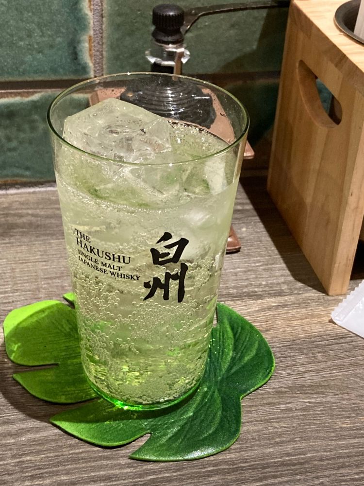 白州ソーダ割り