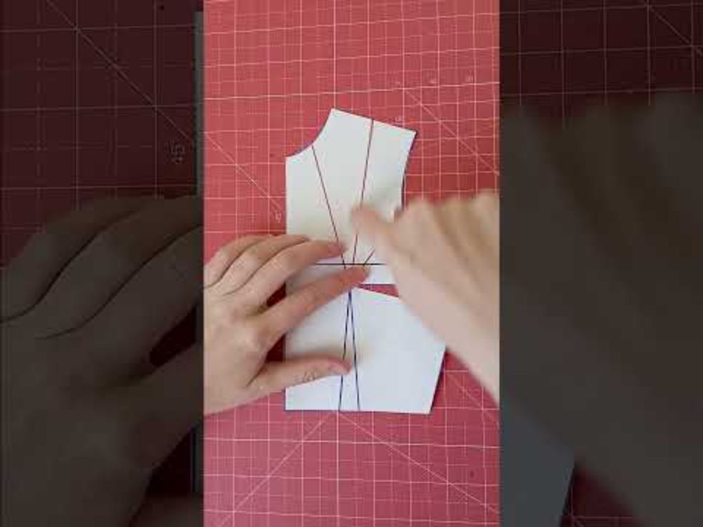 Traslación de pinzas en 1 minuto  #coser #diydecostura #sewingtips #coseresfacil #diysewing #sewing