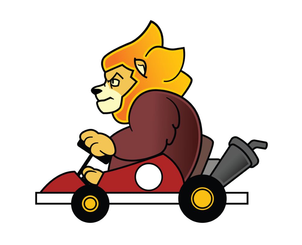 Original Zetterburn Kart Sticker