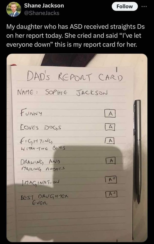 A father being wholesome