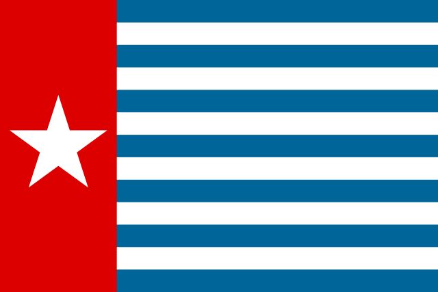 The Morning Star flag of West Papua