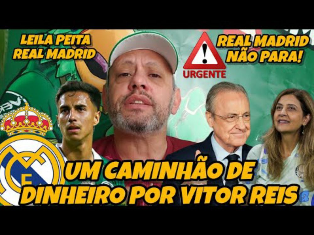 🚨❗ URGENTE: REAL MADRID NÃO PARA E VEM ATRÁS DE VITOR REIS, LEILA JÁ TOMOU DECISÃO