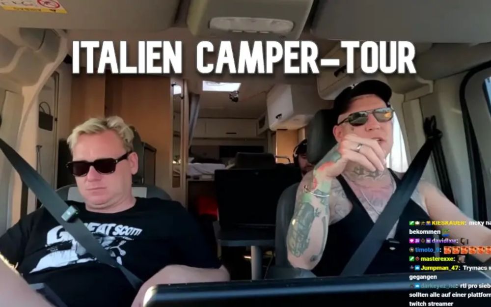 Italien Camper-Tour: Knossi und Monte packen über Joyn aus