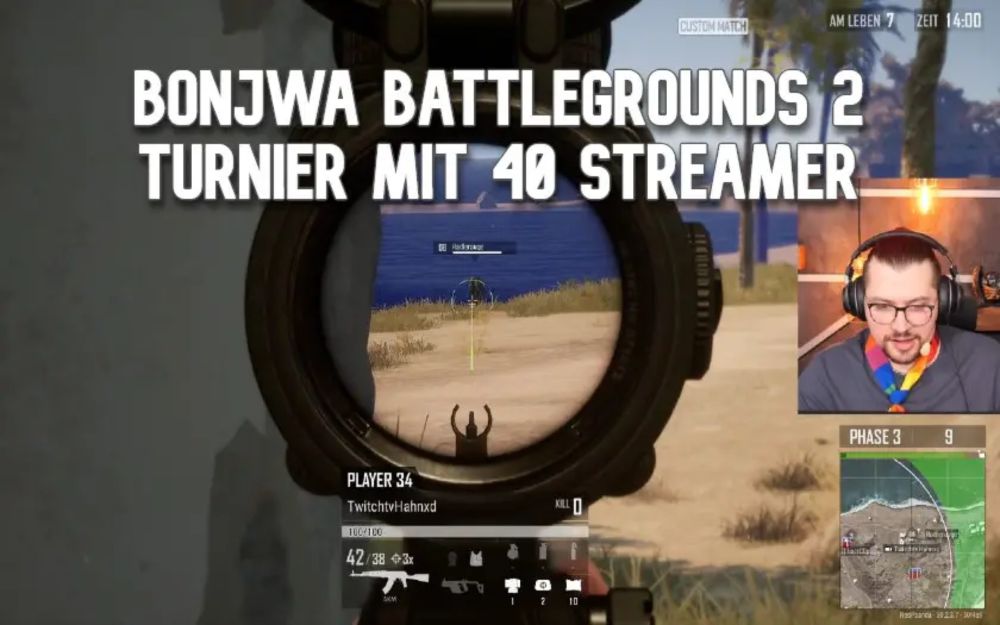 Bonjwa Battlegrounds 2: Radlerauge gewinnt das PUBG Turnier