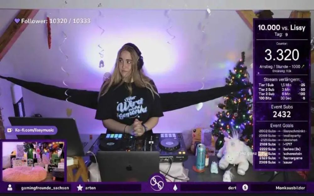 LissyMusic auf Twitch: Ein Portrait der Djane und Sängerin