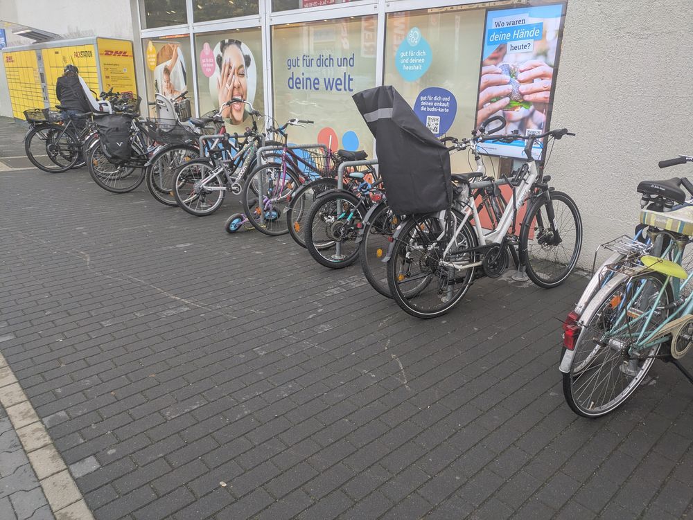 voller Fahrradständer