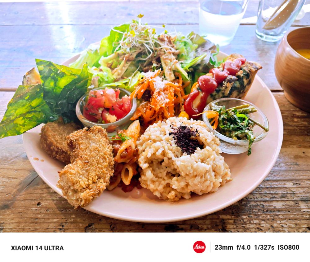 野菜と穀物のワンプレート
