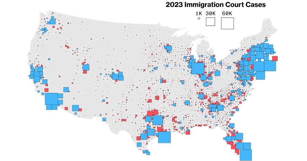 Migrants Are Settling in Thriving Blue Counties — Not the Red Counties That Need Them