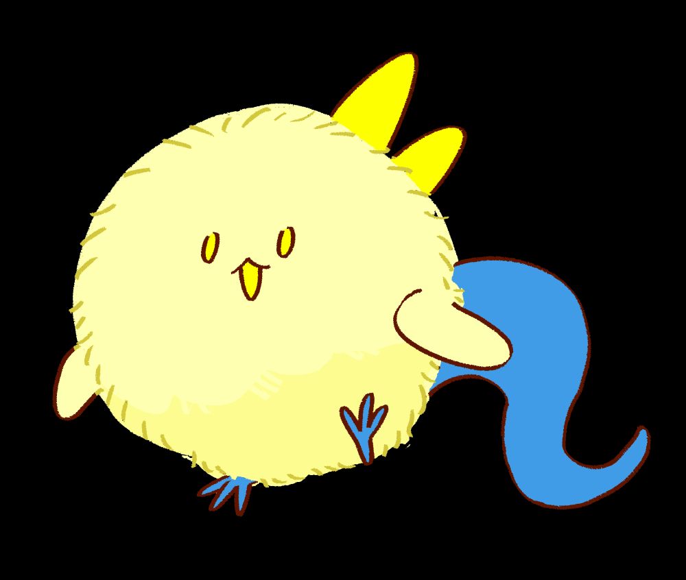 マスコットのような姿のマモニム