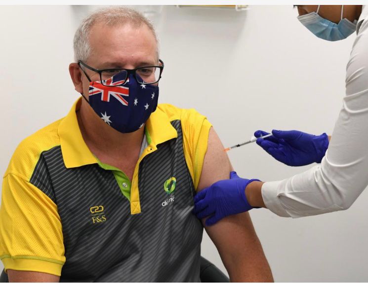 Morrison receiving Pfizer 