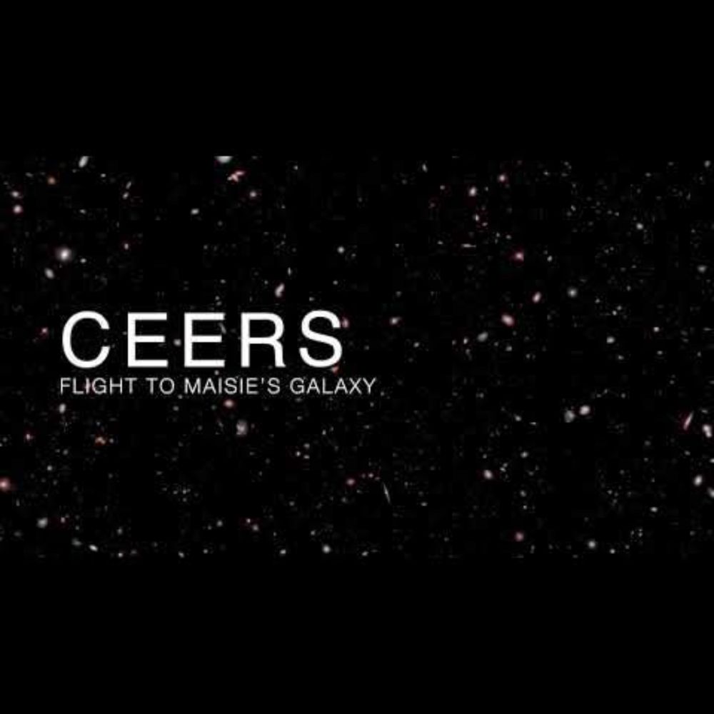 CEERS: Flight to Maisie's Galaxy