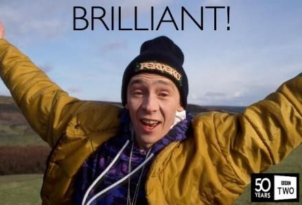 Brilliant kid from Fast show shouting BRILLIANT 