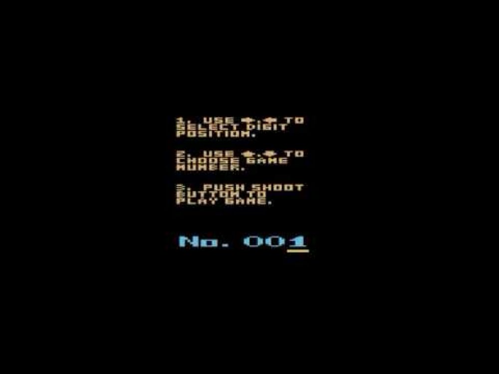 ATARI 2600 TV BOY Game Select TVBOY GAME SELECTOR 208 in 1 Unknown PAL ATARI 2600 CLONE BOOTLEG HACK