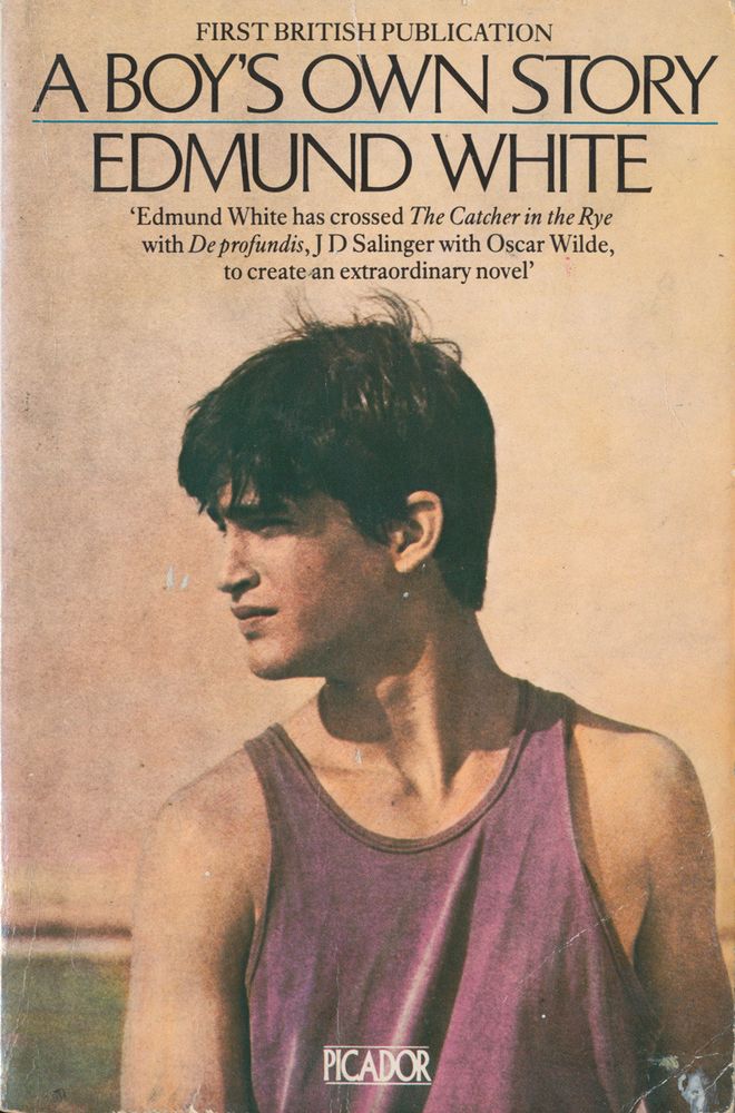 Picador paperback cover for Edmund White's A Boy's Own Story
