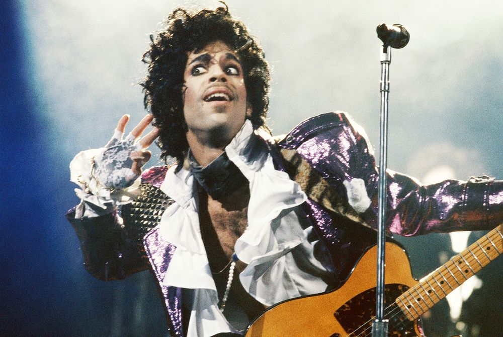 Prince. Going crazy. 