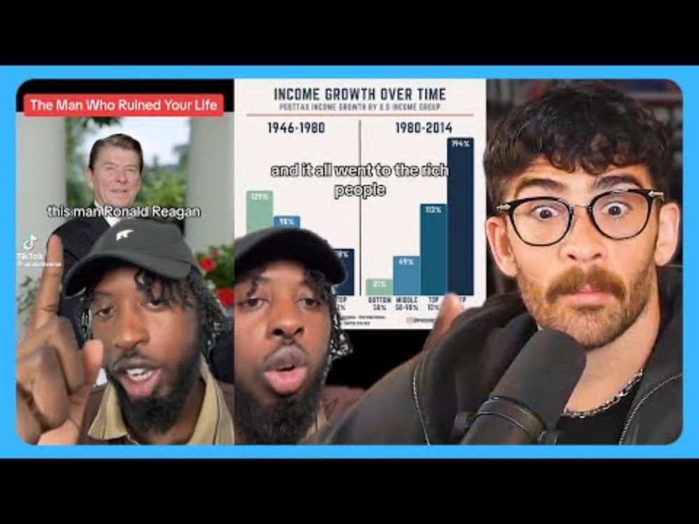 HASAN reacts to The Man Who Ruined Your Life | RONALD REAGAN deserves all the hate he gets...