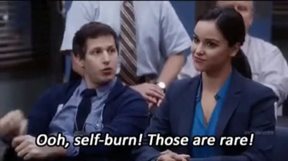 Self Burn Rare GIF