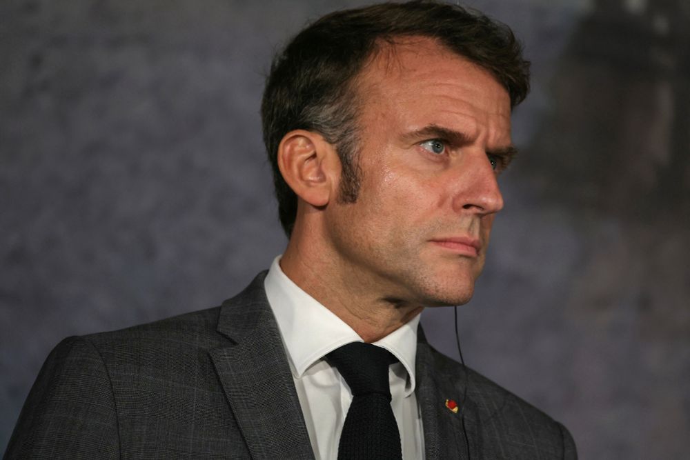 Macron says ending arms exports to Israel, only way to stop Gaza, Lebanon fighting