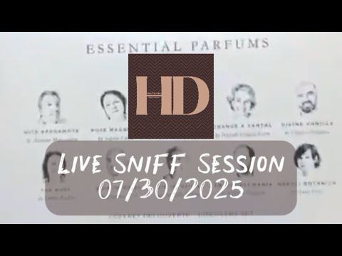 Essential Parfums #ScentedPages | IG Live Sniff Session 07/30/2025