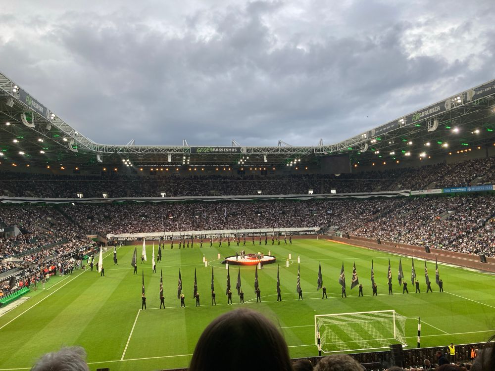 Image of opening ceremony 125th anniversary Borussia Mönchengladbach football club on 2 August 2025