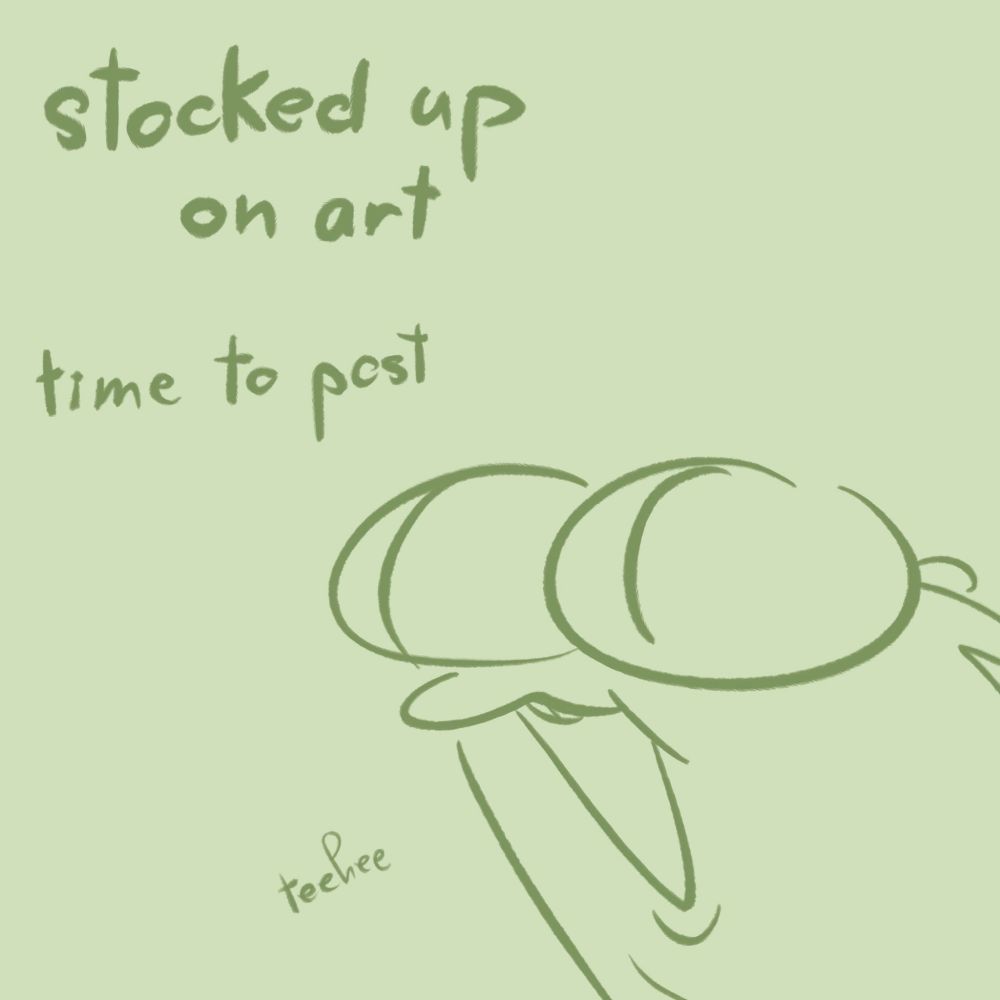 A creature with big googly eyes and a dumb 