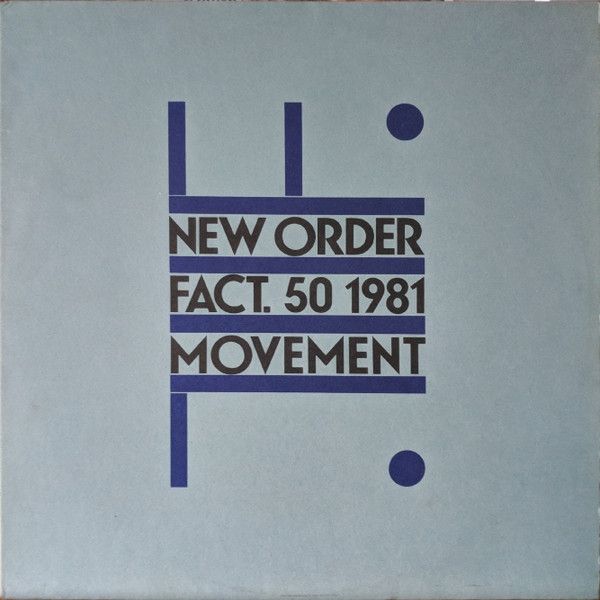 Album cover: New Order, 'Movement'