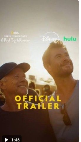 Craig and Chris Hemsworth poster Official Trailer series A Road Trip to Remember on NatGeo