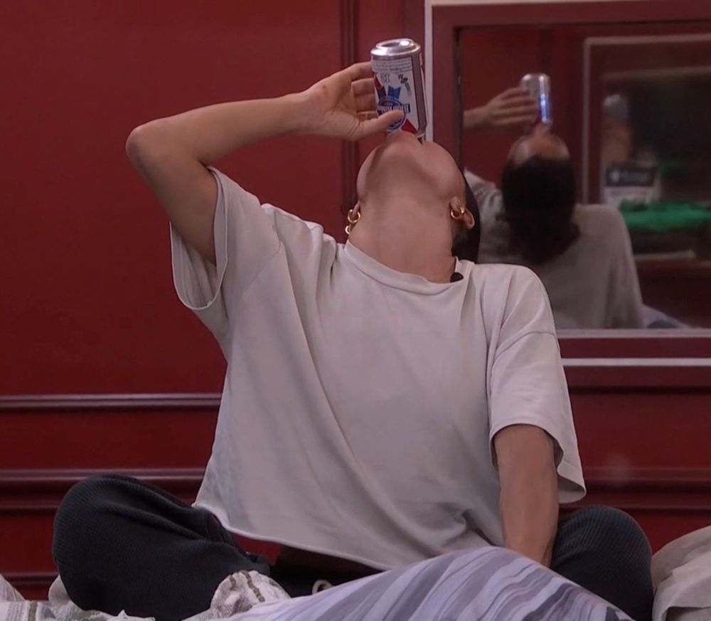 Morgan throwing one back bb27