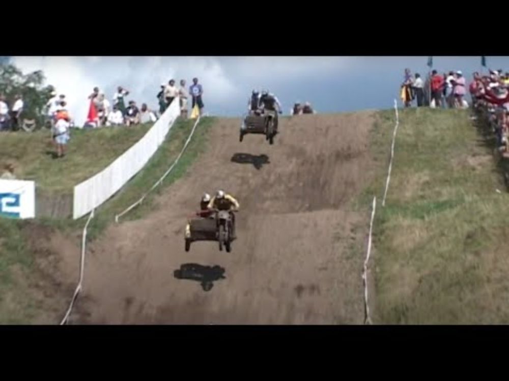 Sidecar motocross Czech GP 2001 Loket 2-nd race