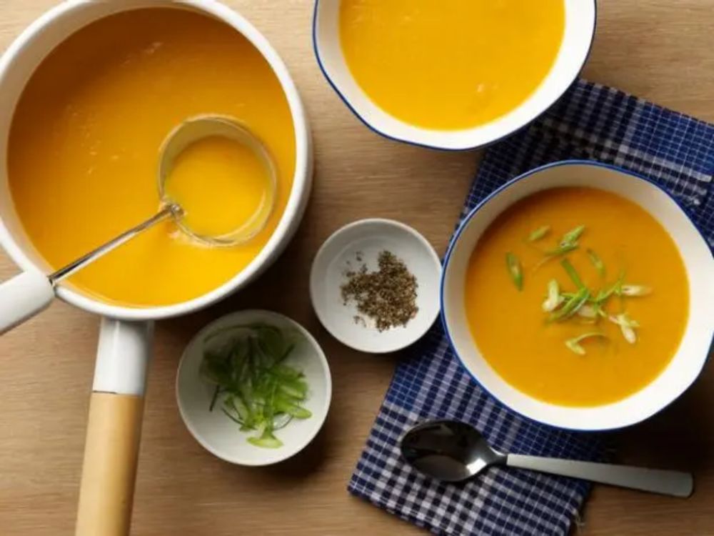 Carrot, Sweet Potato and Squash Soup