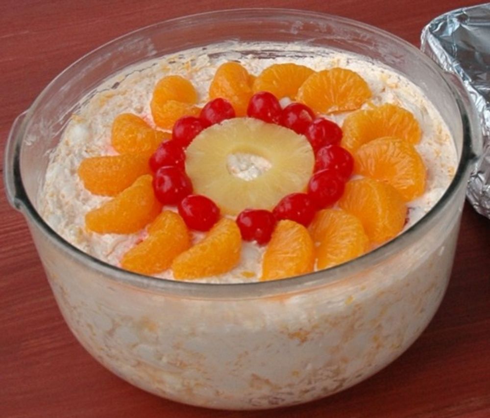 Ambrosia (fruit salad) - Wikipedia