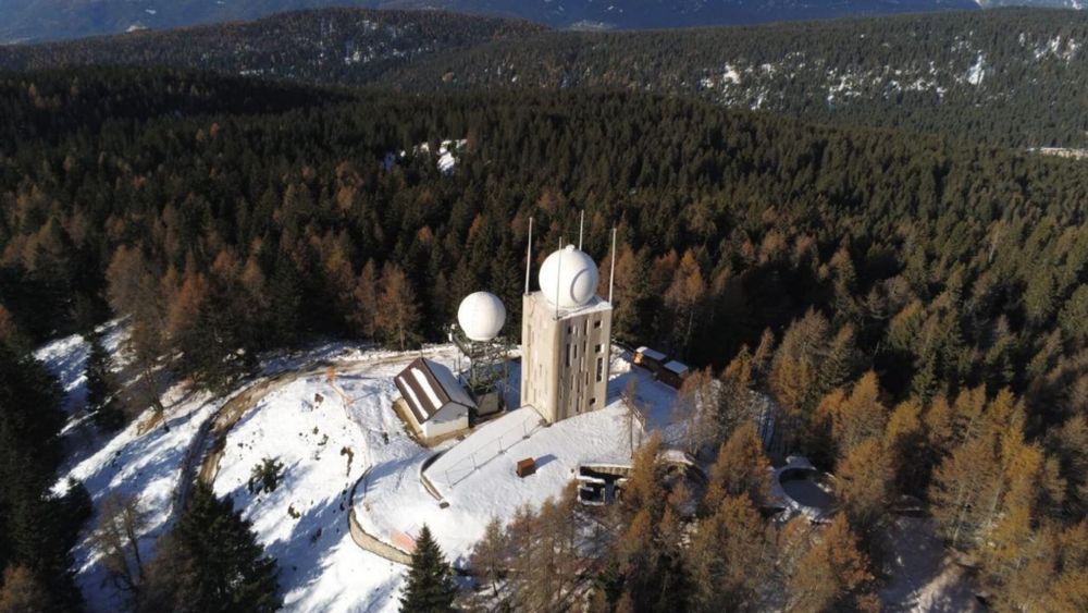 Gantkofel liefert Daten des neuen Niederschlagsradars