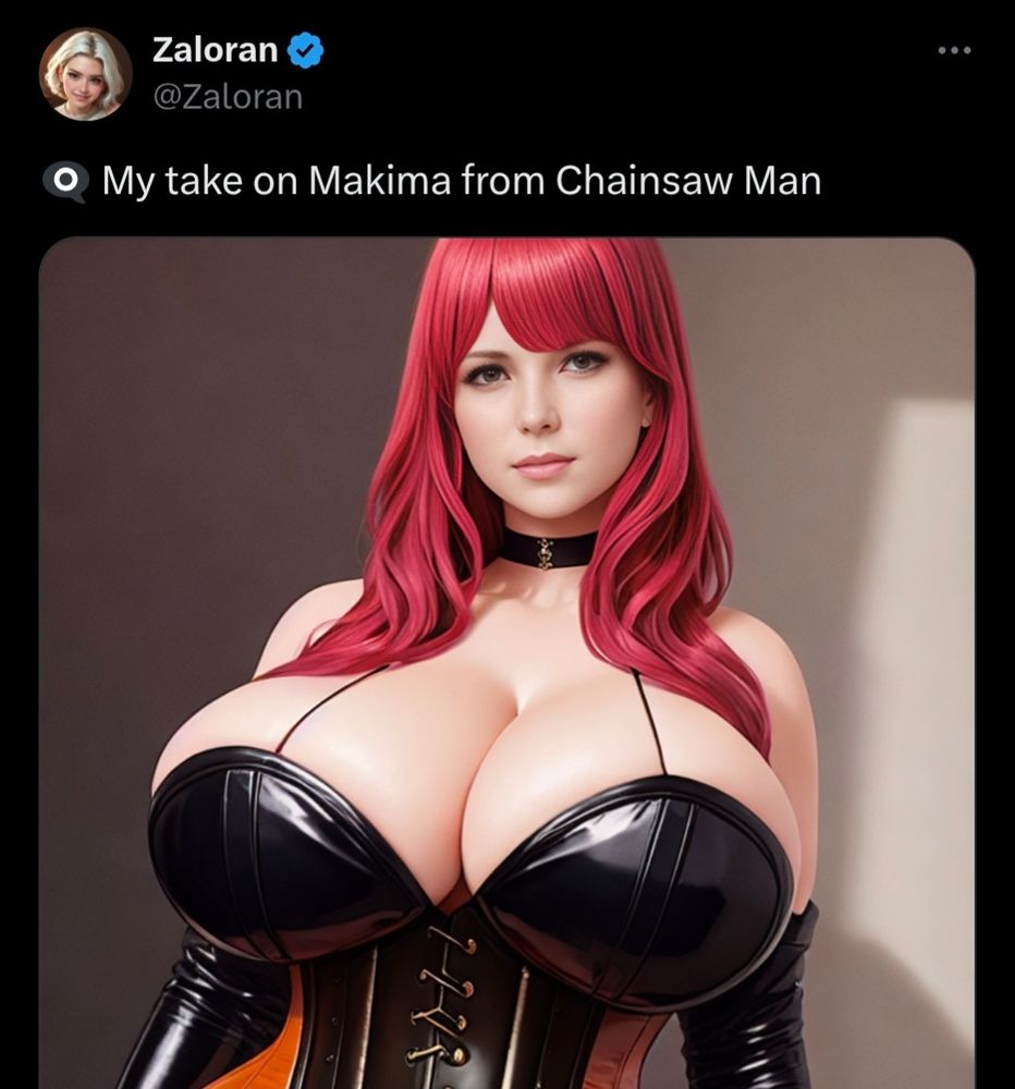 AI art """Makima"""
