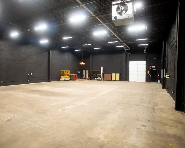 Empty warehouse